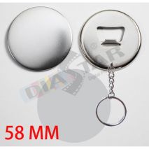 58 Mm Acacakli Buton Rozet Malzemesi 100 Ad